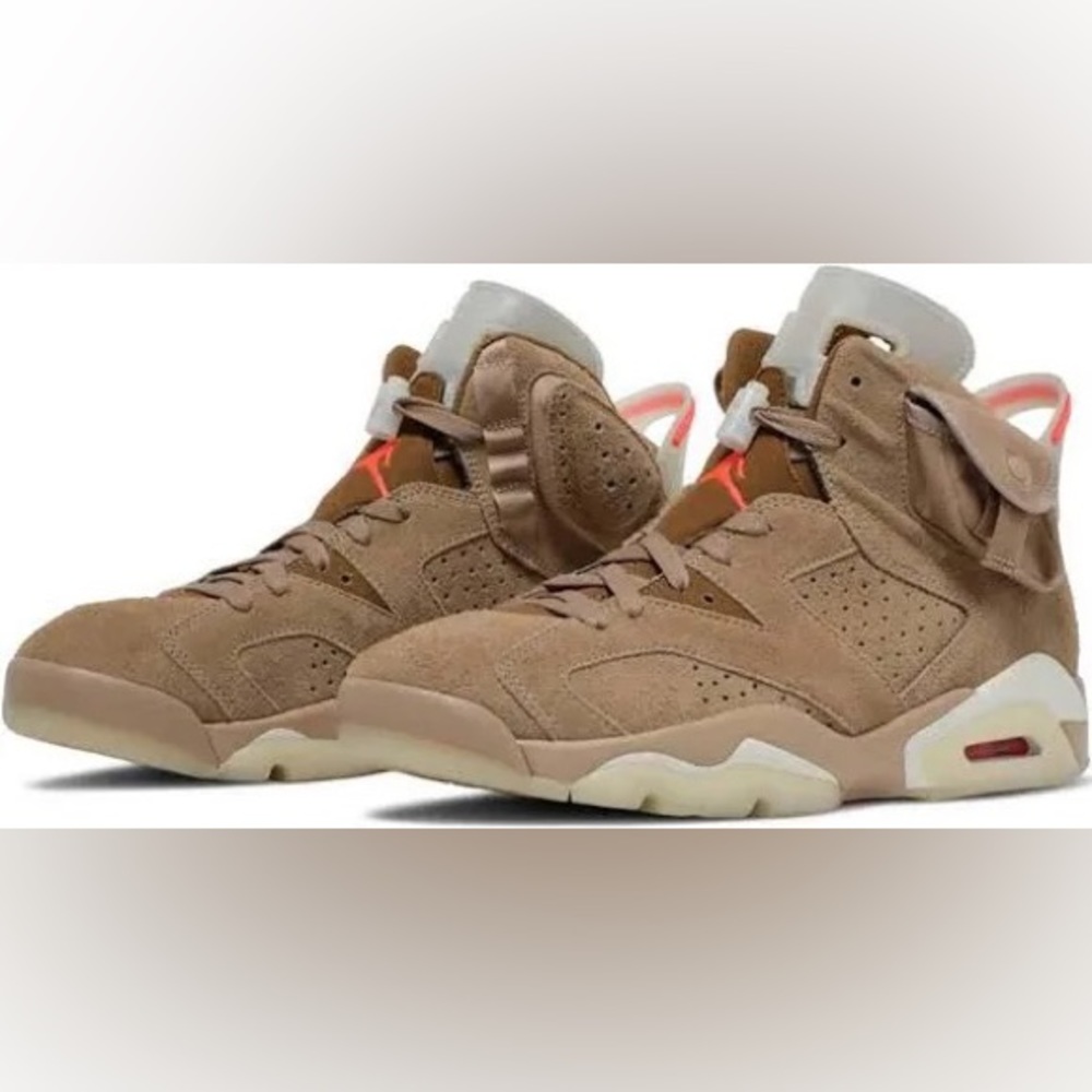 Travis Scott British Khaki Jordan 6 Retro